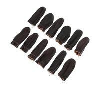 Didiseaon 36 Piezas Dedales de cuero agujas de tejer knitting needles dedales para bordar de coser Costura guantes anticortes cunas de dedo para bricolaje coser cunas para los dedos espesar