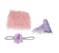 Didiseaon 3piezas Accesorios Fotográficos para Bebés y Diadema para Recuerdos De Crecimiento Infantil
