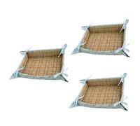 Didiseaon 3piezas Alfombrilla Refrescante para Colchoneta Verano para y Gatos Azul para Descanso y Relajación