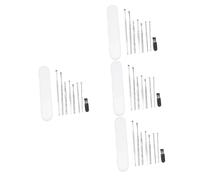 Didiseaon 4 Juegos Juego De Cucharas Para Orejas De 8 Equipo Plata Cerumen Kit De Limpieza De Oídos Herramientas De Selección De Cera De Oído Herramientas De Limpieza De Oídos Silver