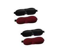Didiseaon 4 Piezas antifaz para dormir apagón luz con los ojos vendados máscara ojos ligera deep sleep mask sleeping mask Mascara para los ojos visera noche máscara para dormir 3d