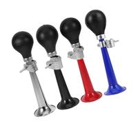 Didiseaon 4 Piezas Bocina de Aire para Bicicleta Infantil, Manillar, | Compatible Bicicletas de Montaña, Alerta a Peatones, Sonido Potente, Acabado Galvanizado, Silicona