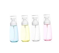 Didiseaon 4 Piezas botella de recarga de champú contenedores de viaje Limpiador de cara loción botella cosmética de viaje botellas de viaje para cosméticos Embotellado botella vacía viajar