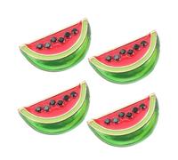 Didiseaon 4 piezas Broches de Sandía Clips para Suéter y Chal Pin Decorativo para Cárdigan Accesorios Fáciles de Usar para Mujeres sin Dañar la Ropa