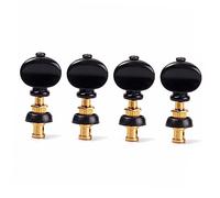 Didiseaon 4 Piezas De Cuerda Ukelele Negro Sintonizador Clavijas Llave Tuning Pegs Tuners Machine Clave Clavija De Afinación