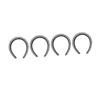 Didiseaon 4 Piezas diadema con strass y ala ancha diademas adornadas para mujer banda para el cabello tiara banda para el cabello delicada sombreros de niñas portátil