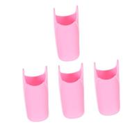 Didiseaon 4 Piezas Funda aislante térmica para plancha de pelo. Funda de silicona para rizadores Funda de silicona para alisadores cubierta de de silicona soporte para plancha de pelo