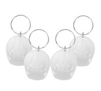 Didiseaon 4 Piezas Llavero Casco En Miniatura Bolso Encantos Favores De Fiesta Del De Coche Cascos Víspera De Todos Los Santos Aleación De Zinc Titular De La Clave Perder