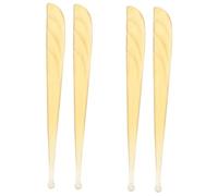 Didiseaon 4 Piezas Orejera Croissant Bastoncillo De Limpieza De Cerumen Selección De Oreja Con Luz Cuchara De Oreja Palo De Eliminación De Del Oído Limpiador De Oídos Cuerno