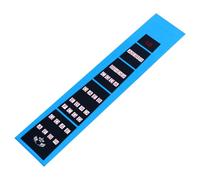 Didiseaon 4 piezas Pegatinas de Intonación para Violín Marcadores Adhesivos de Diapasón para Principiantes Guía Precisa de Posición de Dedo Papel y Fácil de Quitar