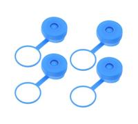 Didiseaon 4 piezas Tapa de Silicona Reutilizable para Garrafas de Agua de Cubierta y Sellada Antipolvo para Cubos y Barriles Compatible con Dispensadores y Jarras