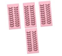 Didiseaon 40 Pares De Pestañas Postizas Pestañas Niñas Extensiones De Pestañas Mujeres Pestañas Postizas Pestañas Postizas Pestañas Postizas Aspecto Natural Maquillaje Pestañas Postizas