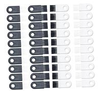 Didiseaon 40 Piezas Cepillo de Limpieza para cortapelos Limpiador de Teclado de Laptop Cepillo de Afeitar eléctrico Limpiador de maquinilla de Afeitar Cepillo pequeño Mini detergente Plumero