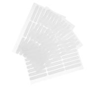 Didiseaon 4hojas Cinta De Cristal De Cinta Adhesiva De Doble Cara Para Exhibición De Uñas Postizas Sin Rastro Adecuado Para Trabajos De Uñas y Exhibición