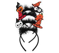 Didiseaon 4piezas Accesorios Para Diademas Divertidas De Halloween Tocados Para Fiestas De Disfraces Decoración Cabello Para Actuaciones El Escenario