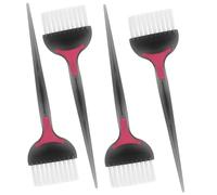 Didiseaon 4piezas Cepillo Para Teñir El Cabello Peine Aplicador De Tinte Herramienta Para Teñir El Cabello Cepillo De Pelo Mascarilla Facial Uso Salón De Peluquería