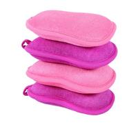 Didiseaon 4piezas Esponjas De Baño Forma De Cacahuete Esponja Limpiadora Para Baño De Encantador Para Ducha y Para y Estropajos