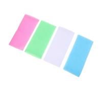 Didiseaon 4piezas Toallas De Baño Exfoliantes Espalda Ducha Paños Para Exfoliar El Cuerpo Diseño Elegante