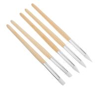 Didiseaon 5 Bolígrafos Limpiadores para Relojes Cabezal Único, Removedores de Rayones de Plástico para Esferas y Movimientos, Juego de Herramientas de Limpieza para Relojeros y Uso