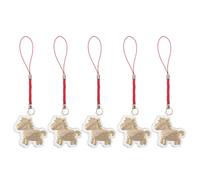 Didiseaon 5 Colgantes de Teléfono Móvil Charm de Caballo para Niñas, Accesorio de Moda Versátil para Bolsos y Mochilas, Decoración Compacta y Simbólica de Buena Fortuna, Pack de 5 Piezas