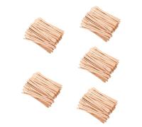 Didiseaon 5 Juegos Palo De Madera Encerado Divisores Ajustables Bálsamo Tapa Pulido Unidad Exterior Palanca Inflable Salidas Barra De Para Las Axilas Equipo Khaki 100 Uds * 5