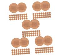 Didiseaon 5 Juegos Vendaje Para El Cuidado De Heridas Vendas Para Heridas Adhesivo De Primeros Auxilios Transpirable Brown Tejido Elástico 100 Uds * 5