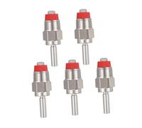 Didiseaon 5 Piezas Bebedero Automático para Cerdos Dispensador de Agua con Tetina de Acero Inoxidable Cierre Automático y Filtro Integrado para Ahorro de Agua y Limpieza