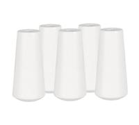 Didiseaon 5 Piezas Tiradores Cordón Cortinas Madera Beige Accesorios Prácticos para Persianas y Estores Finales Resistentes y Suaves para Ventanas Interiores y Exteriores