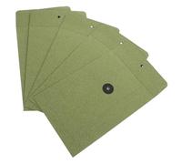 Didiseaon 5 Sobres de Papel Kraft Color Retro Verde (23x16 Cm) Cierre de Cuerda y Botón Sobres para Cartas Porta Cartas y Almacenamiento para Oficina y Manualidades