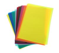 Didiseaon 50 Hojas Papel Celofán Translúcido Láminas para Manualidades Infantiles Papel Difusor de Luz para Proyectos Creativos Decoración Festiva y Actividades Educativas