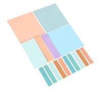 Didiseaon 500 Pegatinas Adhesivas para Notas de Oficina Papel Resistente y Adhesivo Fuerte, Fáciles de Usar para Marcar Documentos y Organizar Tareas
