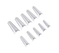 Didiseaon 500piezas Puntas Uñas Postizas Placa De Colores Práctica Uñas Accesorios Manicura