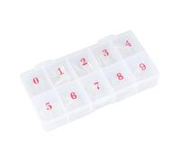 Didiseaon 500piezas Sets De Uñas Postizas Kit De Uñas Acrilicas Herramientas Duraderas y Prácticas