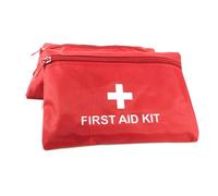 Didiseaon 5piezas Botiquín De Emergencia Mini Rojo Contenedor De Primeros Auxilios Organizador Para Emergencias Casa o Coche