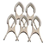 Didiseaon 5piezas Clip Reparación Saxofón Acero Inoxidable Herramienta Mantenimiento Instrumentos Viento Compacto Portátil Resistente