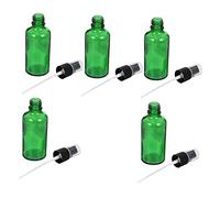 Didiseaon 5piezas Frascos Cosméticos Recargables De Vidrio Perfectos Para y Actividades Al Aire