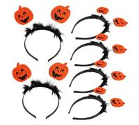 Didiseaon 6 Diademas De Calabaza Para Halloween Accesorio De Cabeza Para Disfraz Diadema De Cosplay