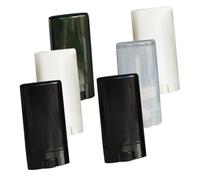 Didiseaon 6 Envases de Bálsamo Labial y Hacer Brillo Labial 15g de Plástico Diseño Compacto y Portátil Color Aleatorio para DIY para Uso Personal y Amigos