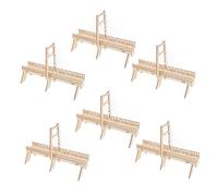 Didiseaon 6 Juegos de Puente de Cables de Madera Proyecto Stem de y Mecánica para de Primaria Educativo para Desarrollo de Habilidades
