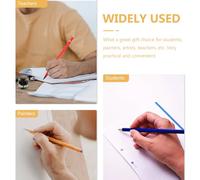 Didiseaon 6 Lápices Eternos de Madera sin Tinta para Dibujo y Bocetos Lápices Prácticos Que No Necesitan Sacapuntas Resistentes y Ergonómicos para Estudiantes y Artistas