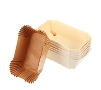 Didiseaon 6 Moldes Rectangulares Antiadherentes para Pan sin Fondo de Material Sintético, Ideales para Tostar Pan en Celebraciones Festivas y Té Tarde