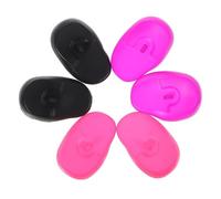 Didiseaon 6 Pares salón de protección para los oídos auditivos para secador de pelo calor de oídos orejeras Accesorio de protección para tintes Tapones para los oídos