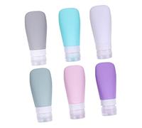Didiseaon 6 Piezas botella de aseo contenedores de viaje pequeño contenedor de viaje mano champú loción botella vacía separada botella cosmética de viaje mini envase botella de viaje viajar