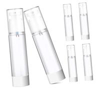 Didiseaon 6 piezas Botellas de Viaje Rellenable Spray y Loción Prueba de Fugas Envases Cosméticos Portátiles para Maquillaje y Cuidado Personal