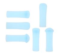 Didiseaon 6 Piezas Cubierta visual para las orejas. Eliminación limpiador de reutilizable earwax remover orejeras limpiador de sombreros para los cuchara para cerumen