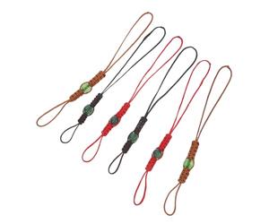 Didiseaon 6 Piezas Cuerda Decorativa de Poliéster para Tapa de Tetera Cuentas, Soporte Resistente Que Previene Caídas, Adecuado para Ceremonia de Té Gongfu