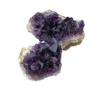 Didiseaon 6 Piezas De Amatista Natural Para Decoración Del Hogar Gemas Para Decoración Del Hogar Cristal Áspero Decoración De Pecera Citrino Cristal Natural Piedras Preciosas Adornos