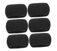 Didiseaon 6 Piezas Ebony Wooden Guitar Peg Buttons Square Shape Tuning Keys Replacement Classical Guitar String Pegs Grip Handles