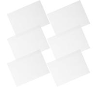 Didiseaon 6 Piezas Estabilizador de Bordado Autoadhesivo Soluble Agua Entretela Hidrosoluble para Bordar Respaldo Disoluble para Proyectos de Costura de Fácil de Cortar y Lavar