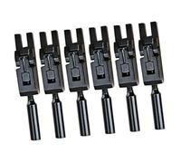 Didiseaon 6 piezas Puentes de Metal para Guitarra Eléctrica con Tornillos y Resortes Ajustables Repuestos Duraderos para Sistema de Trémolo Mejora Precisa del Sonido y Afinación